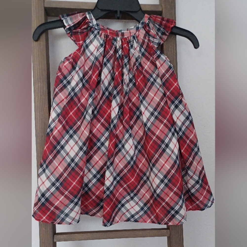 BABY GAP: Plaid Holiday Dress